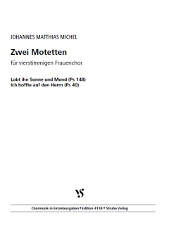 2 Motetten 