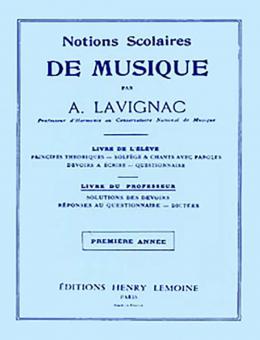 Notions scolaires no. 1 - prof. 