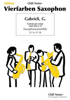 Canzon per sonar noni toni à 12 