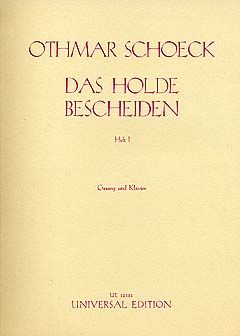 Das holde Bescheiden op.62 Band 1 