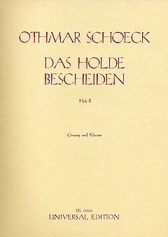 Das holde Bescheiden op.62 Band 2 