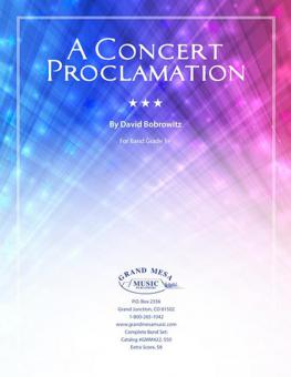 A Concert Proclamation 