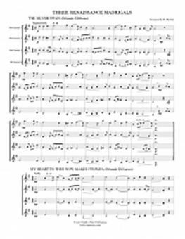 3 Renaissance Madrigals 