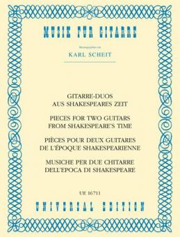 Gitarre-Duos aus Shakespeares Zeit 