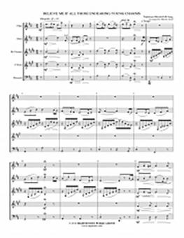 Believe Me if All Those Endearing Young Charms 