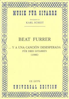 Y a una canción desesperada 