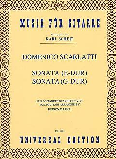 Sonata E-Dur und G-Dur 