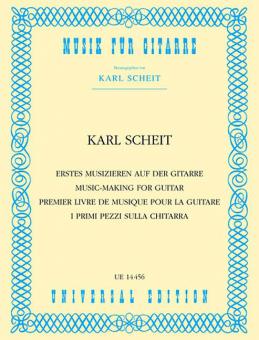 Erstes Musizieren auf der Gitarre 