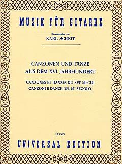 Canzonen und Tänze aus dem 16. Jahrhundert 