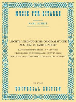 Leichte vergnügliche Originalstücke aus dem 18. Jahrhundert 