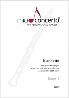 Micro-Concerto 1 für Klarinette 