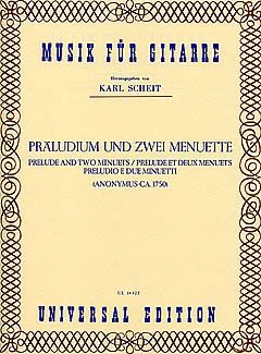Präludium und zwei Menuette 