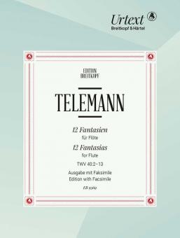 12 Fantasien TWV 40:2-13 