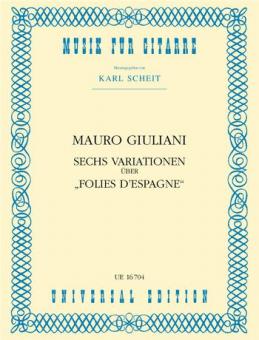 6 Variationen über 'Folies d'Espagne' op. 45 