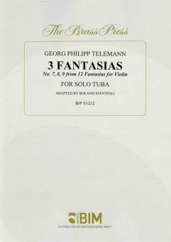 3 Fantasias - No. 7, 8, 9 Standard