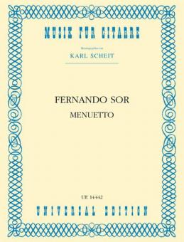 Menuetto aus der Sonate op. 25 