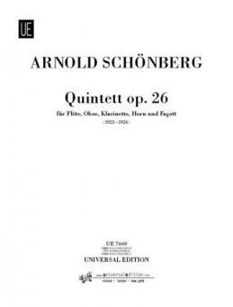 Quintett op. 26 