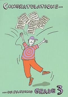 Music Gallery: Congratulations Card-Grade 3 (Boy) 