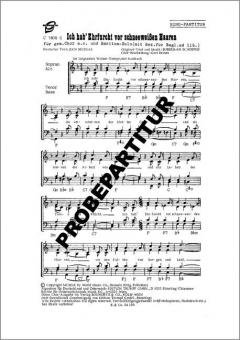 Ich hab' Ehrfurcht vor schneeweißen Haaren 