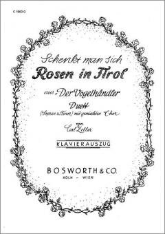 Schenkt man sich Rosen in Tirol 