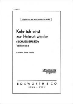 Kehr ich einst zur Heimat wieder 