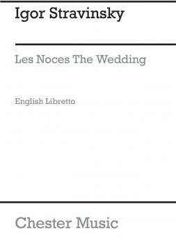 Les Noces (English Libretto) 