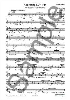 National Anthem with Leicester Fanfare 