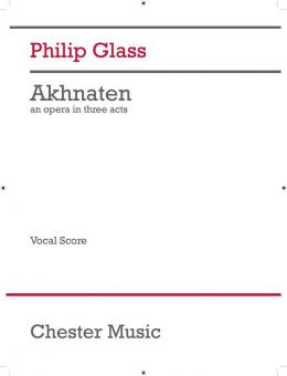 Akhnaten (Vocal Score - 2017 Edition) 