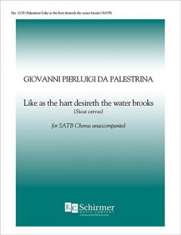 Like as the Hart Desireth 