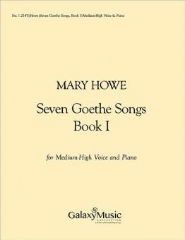Seven Goethe Songs, Book I 