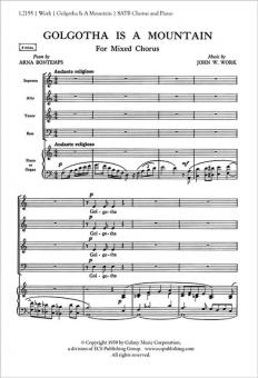 Golgotha Is A Mountain 