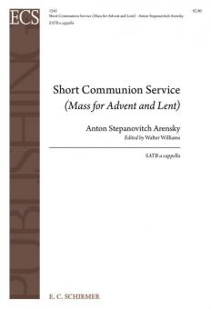 Short Communion Service 