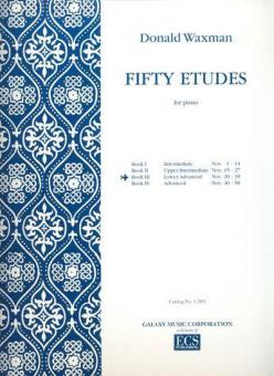 50 Etudes, Book 3 