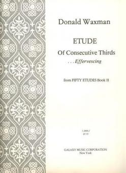 Etude No. 22 Consecutive Thirds 