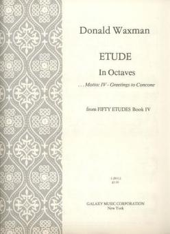 Etude No. 40 Octave Scales 