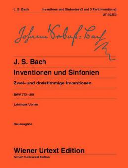 Inventionen und Sinfonien BWV 772-801 