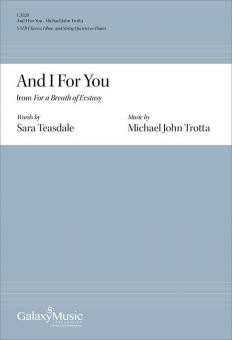 And I For You from For a Breath of Ecstasy 