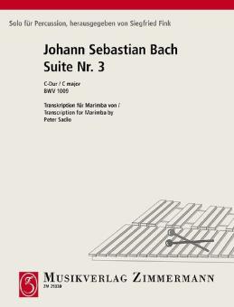 Suite III C-Dur BWV 1009 Standard