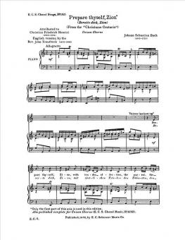 Prepare Thyself, Zion 