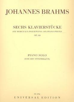 6 Klavierstücke op.118 
