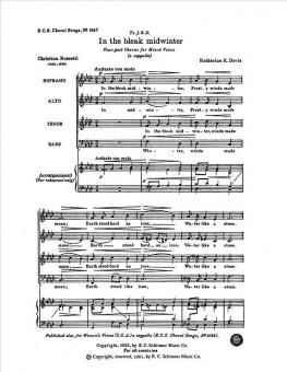 In the Bleak Midwinter 