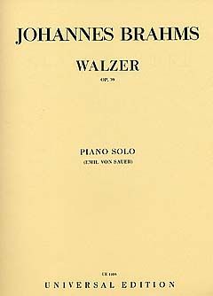 Walzer op. 39 