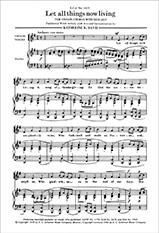 Let All Things Now Living 