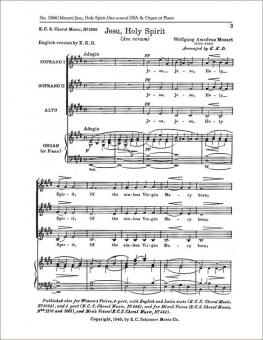 Jesu, Holy Spirit 