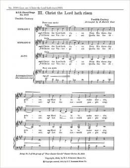 Christ the Lord Hath Risen 