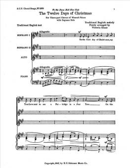 The Twelve Days of Christmas 