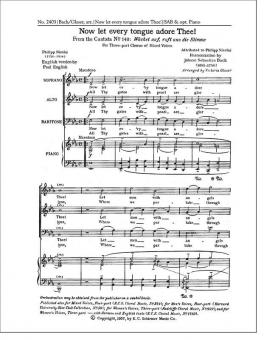 Now Let Every Tongue Adore Thee 