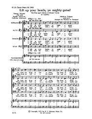 Lift Up Your Heads, Ye Mighty Gates 