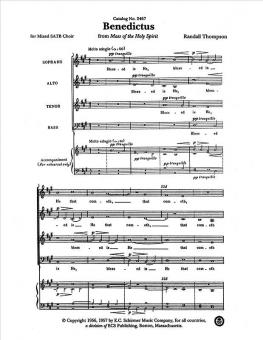 Mass of the Holy Spirit No. 5 