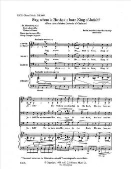 Say, Where is He that is Born King of Judah? 